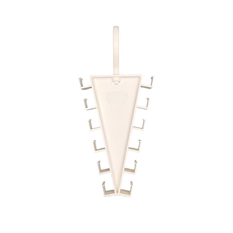 🔥【5 artículos】🥼Perchero de doble cara en forma de V – Colgador multifuncional para sombreros, bolsos y ropa