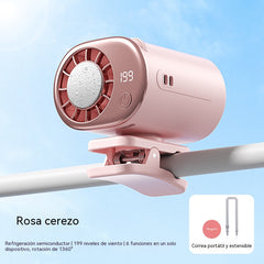 🔥¡OFERTA ESPECIAL! 50% DE DESCUENTO🔥 Ventilador personal manos libres con pantalla LED
