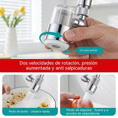 ✅✅【2 por 27 euros】💦👍🏻Filtro purificador de agua para grifo de acero inoxidable
