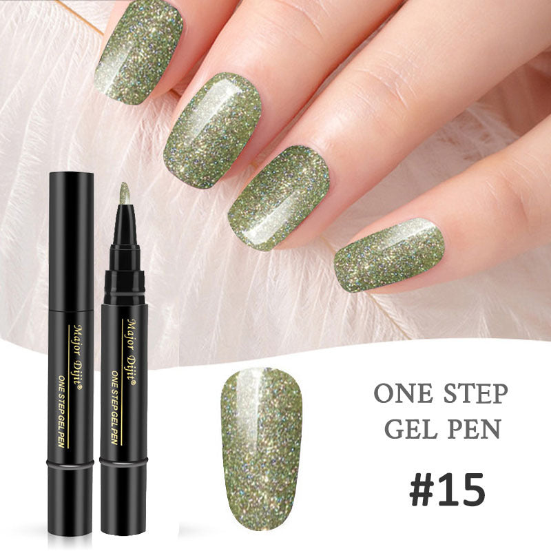✨️【4 piezas】💅🌈Lápiz de esmalte de uñas 3 en 1
