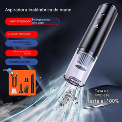🔥【Set de 7 piezas】👍Aspiradora de mano superpotente, soplador de polvo portátil✅