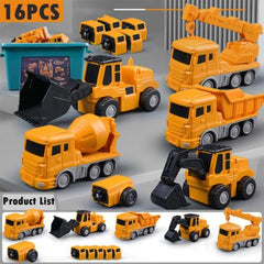 【50% OFF】🤖【16 piezas】Bloques de construcción magnéticos Transformers, juguetes educativos