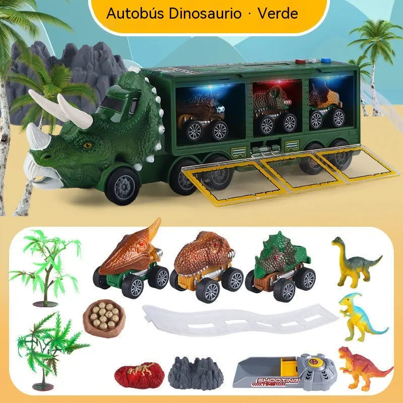 🦖🚛 A dinoszaurusz teherautó, ami tárol, indít és szórakoztat! 🎵✨