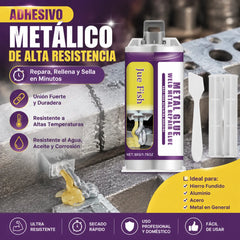 ⚡【2 juegos por 25 euros】🔩 Pegamento Metálico – Adhesivo de Reparación por Soldadura Metálica ✨