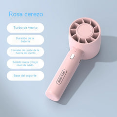 ❄✅Mini ventilador portátil de alta velocidad: un imprescindible para el verano.