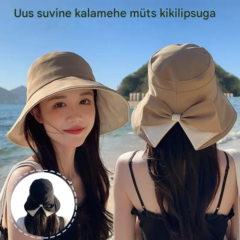 50% allahindlust | Retro müts lipsuga: kokkupandav ja hingav, suvine hädavajalik ese.