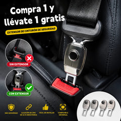 💥💥【Compra 1 y llévate 1 gratis】🚗👍Extensor de cinturón de seguridad de metal para coche