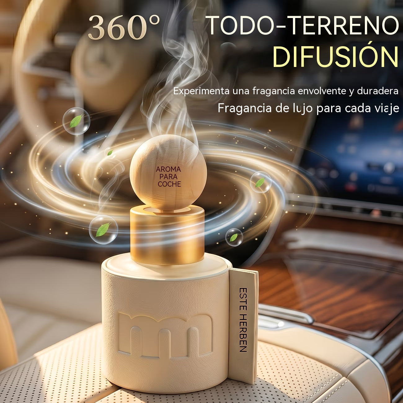 ✨【Compra 1 y llévate 1 gratis】🌿Ambientador para coche con un suave y duradero aroma a jazmín.
