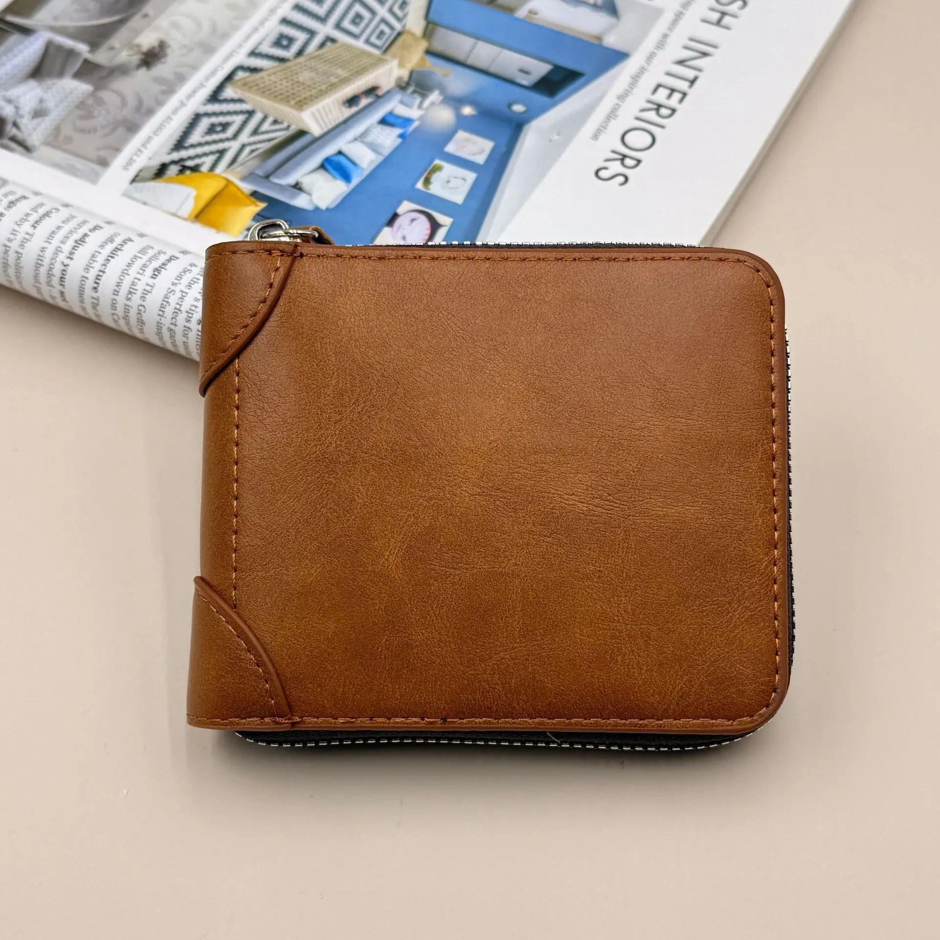 💼✨ ¡Último día! Cartera retro con cremallera