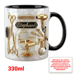✨✂️Taza de café de cerámica personalizada, ligera y lujosa