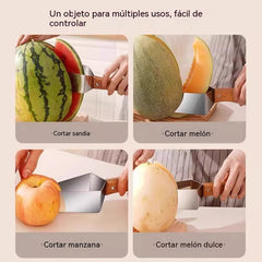 🎉【Compra uno y llévate otro gratis】🍉🍈Cortador de frutas multifuncional de acero inoxidable