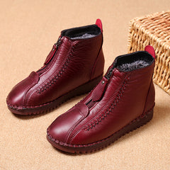 🔥【35-42】Botas de mujer para otoño e invierno con suela suave y cremallera, modernas y cómodas