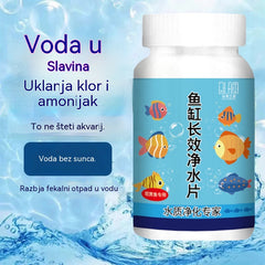 🔥Kupite 1, dobijte 1 gratis (2 boce - 400 komada)🐠🌿 Tablete za pročišćavanje vode za akvarij + tablete za oksigenaciju