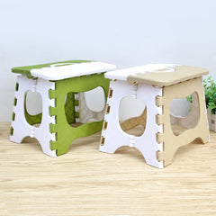 Taburete plegable portátil, taburete de pesca para el hogar y el exterior que ahorra espacio.