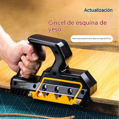 Cepillo de biselar de 45 grados para placas de yeso multiusos, cepillo de carpintería de doble uso