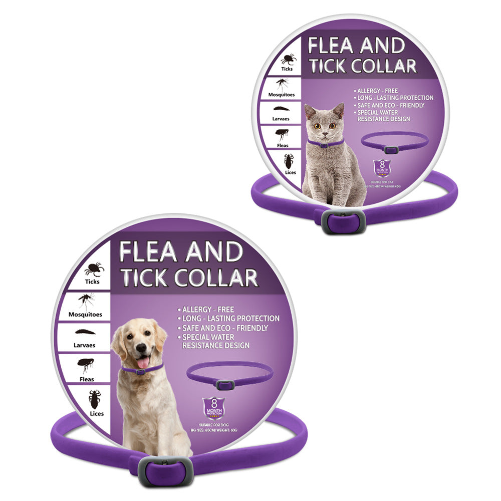 🥳💞 ¡Más de 50.000 unidades vendidas! 🌿 Collar para mascotas con aceites esenciales naturales: proporciona hasta 8 meses de protección. Libre de químicos irritantes. ¡Seguro para gatos y perros! 🐾✨