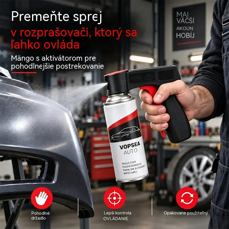 🔥Kúpte 1 a druhý získate zadarmo🔥🎨🔧 Prídavná rukoväť na spreje | Ergonomický úchop na lakovanie áut, stien a kutilské projekty