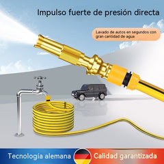 🚿[Juego de 2 piezas]💧 Pistola de agua a alta presión: lavado de autos, jardín, 10 veces más presión, multimodo ⚡
