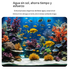 🐟【Compra 1 y llévate otro gratis，100 tabletas】💧 Tabletas efervescentes para limpiar el agua de acuarios y estanques; tabletas oxigenantes para acuarios 🔥