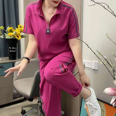 🔥【Compra 1, llévate 1 gratis】👚【M-4XL】Nuevos estilos de verano 2025 Trajes deportivos de moda para mujer, tallas grandes