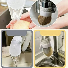 🚰 150 filtros + 30 bandas de velcro✨ Filtro Antisalpicaduras para Grifo de Cocina | Filtra Sedimentos, Óxido e Impurezas en Segundos 💧