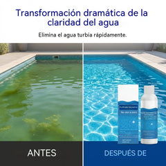 ⏰💦Compra 1 y recibe 1 gratis🏊‍♂️ Líquido Clarificador para Piscinas – Agua Transparente en Horas, Sin Esfuerzo ✨