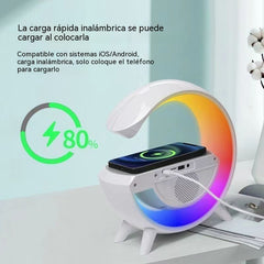 ✨ Lámpara LED Atmosférica Inteligente con Despertador y Música