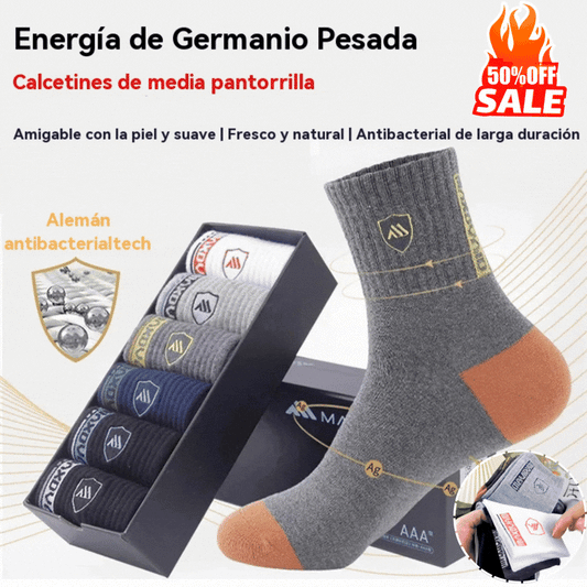 🧦30%OFF【10pares】Calcetines deportivos transpirables, antiolores y absorbentes del sudor para hombre