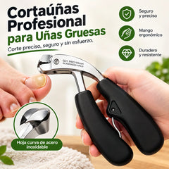 🔥Pinza profesional para uñas gruesas con diseño angular: ¡perfecta para casos difíciles! ✂️