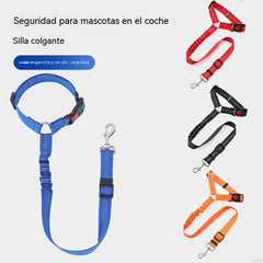 🔥Compre 1 y obtenga 1 gratis（2 piezas）🐾 Correa ajustable para perros para coche