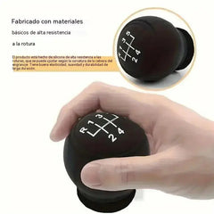 【5 piezas】✨ Dale un nuevo estilo a tu coche con esta funda de silicona para la palanca de cambios 🚘