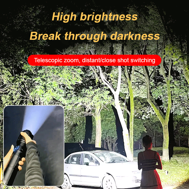 ✨️【35%OFF】🔦Nueva luz de patrulla exterior, potente linterna con disparo prolongado