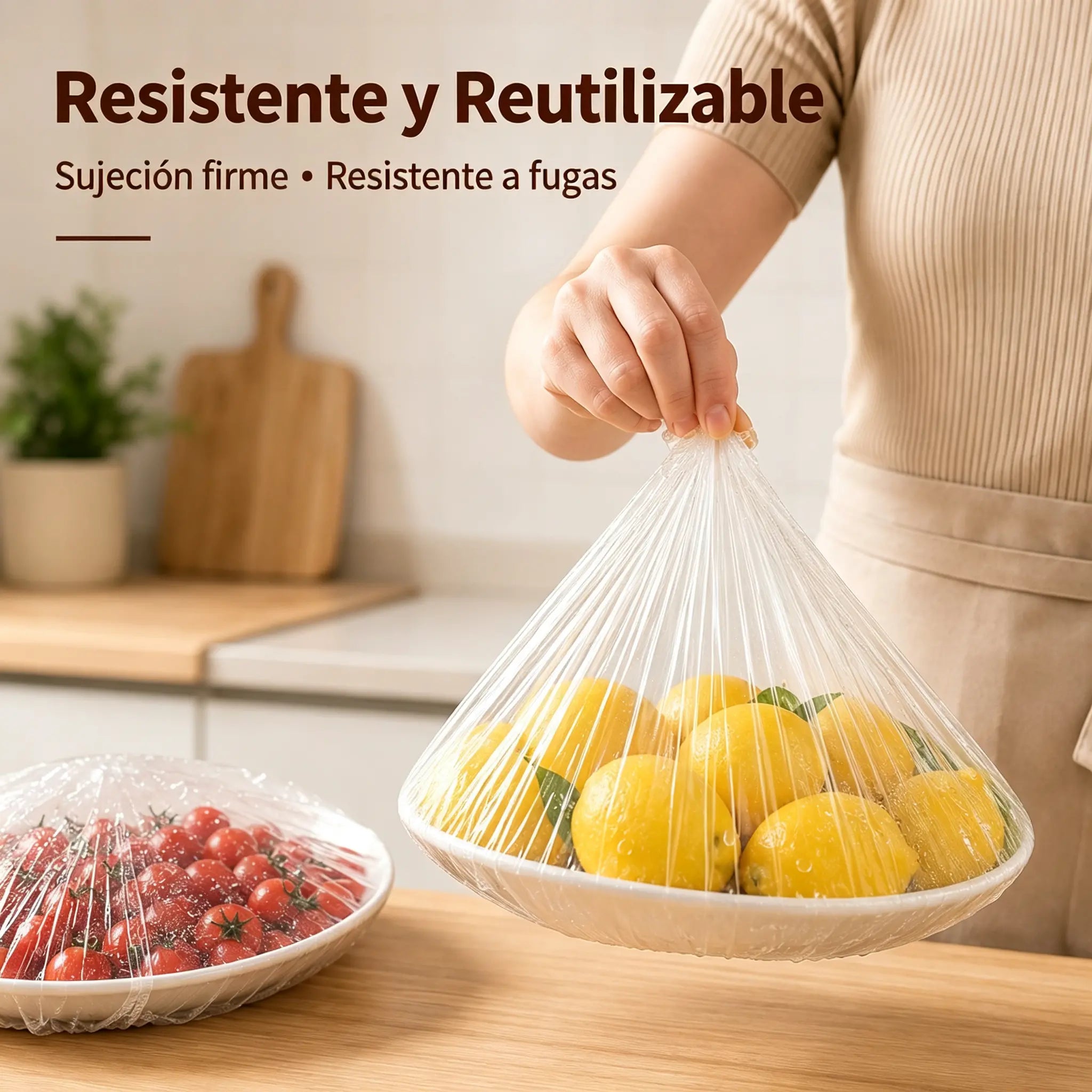 【500 piezas】🍲🔒 Fundas Elásticas Desechables para Alimentos – Ajuste Universal, Protección Contra el Polvo y Frescura Duradera 🌟
