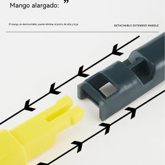 ✨【Compra 1 y llévate 1 gratis】Cepillo para limpiar mosquiteras + cepillo para limpiar cristales. Herramientas de limpieza 2 en 1.