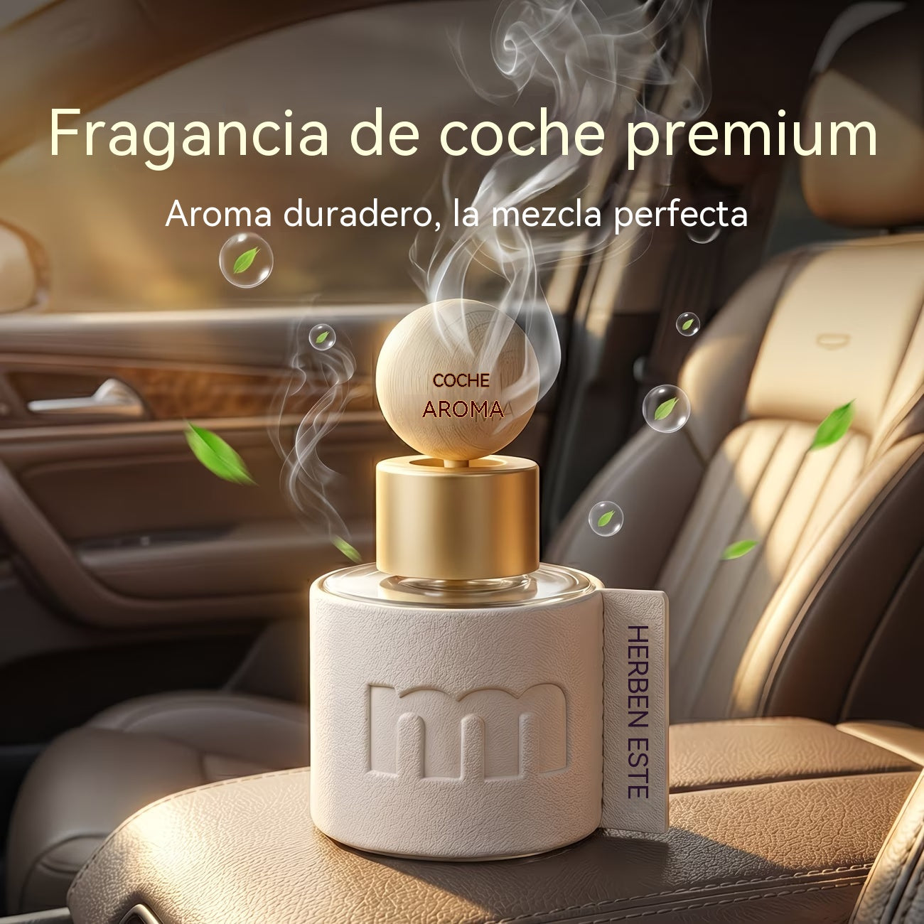 ✨【Compra 1 y llévate 1 gratis】🌿Ambientador para coche con un suave y duradero aroma a jazmín.