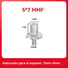 【100  UDS】🔧 Remaches de aluminio con expansión de martillo: ¡fijación rápida y segura sin esfuerzo!🔩