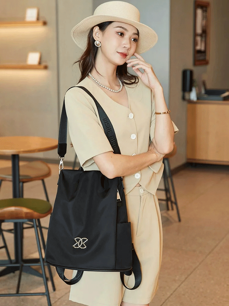 Bolso de hombro de tela Oxford ligero antirrobo multifuncional de gran capacidad