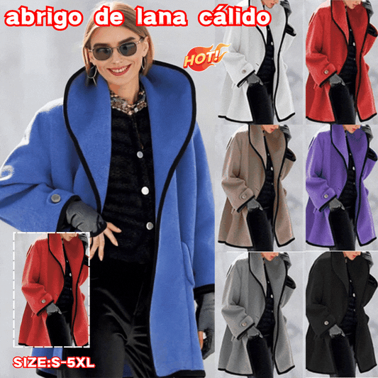30%OFF🧥【S-5XL】2026 nuevo abrigo de lana cálido otoño invierno