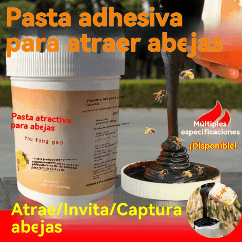 【2 pieza】 Ungüento atrayente para abejas: ¡fórmula natural, rápida efectividad! ¡La solución rápida para atraer enjambres a la colmena!