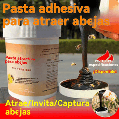 【2 pieza】 Ungüento atrayente para abejas: ¡fórmula natural, rápida efectividad! ¡La solución rápida para atraer enjambres a la colmena!