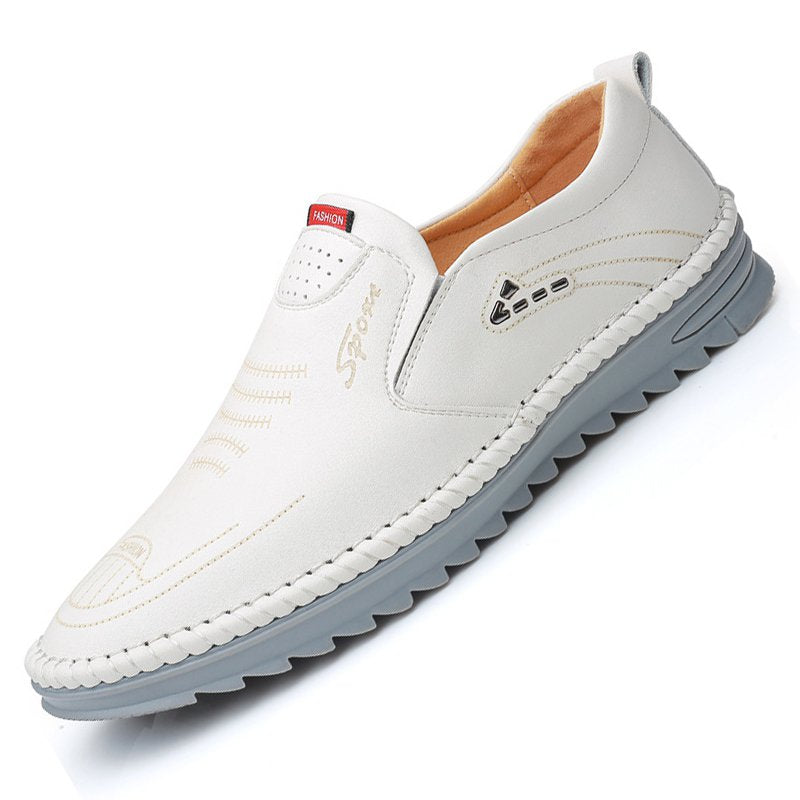 👟【49%OFF】Zapatos casuales de cuero genuino para hombre, hechos a mano