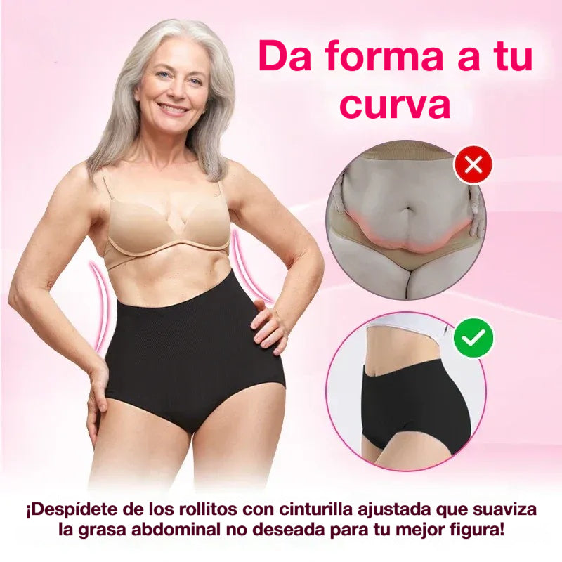 🔥【50%OFF】🔥Último día - 50% de descuento - Braguitas antibacterianas de cintura alta para controlar el vientre