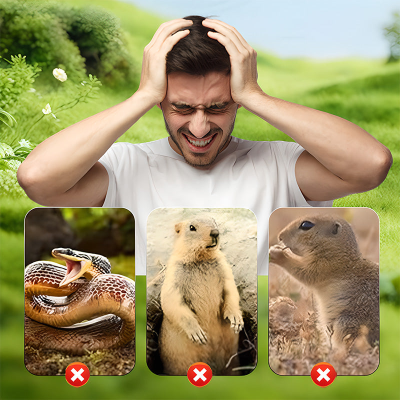 🔥🐦🐍🐀☘️Propagace produktu - 50% sleva☘️Solárně napájený vodotěsný odpuzovač zvířat