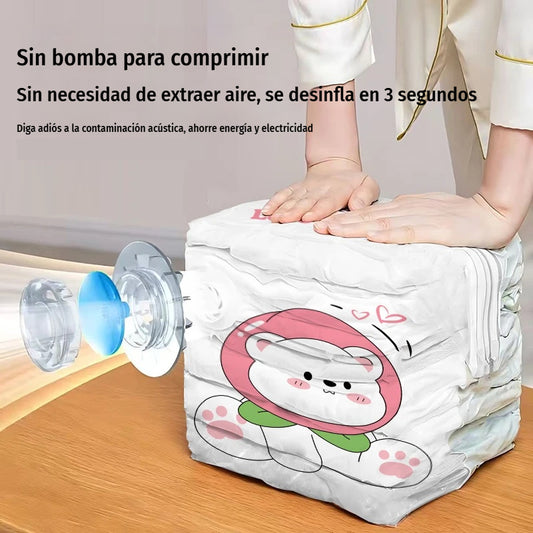 ✨🗃️ 5 artículos por 30 euros 💨 Bolsa de almacenamiento al vacío grande y compresible: no requiere bomba, es a prueba de fugas e ideal para ahorrar espacio en maletas y en casa ✈️