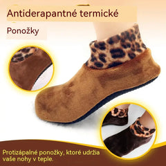 【4 pár】🧦Protišmykové termo ponožky na vnútorné použitie