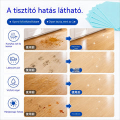 💦🏡 [3 csomag, összesen 90 lap] Vízben oldódó padlótisztító kendők