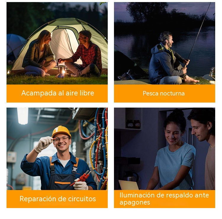 3 unidades 26€-- Luz LED de uso general compatible con varios tipos de baterías de litio.