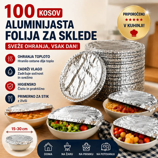 📢📢 50 % POPUST!⏰【100 kosov】 Izolacijski pokrov iz aluminijaste folije