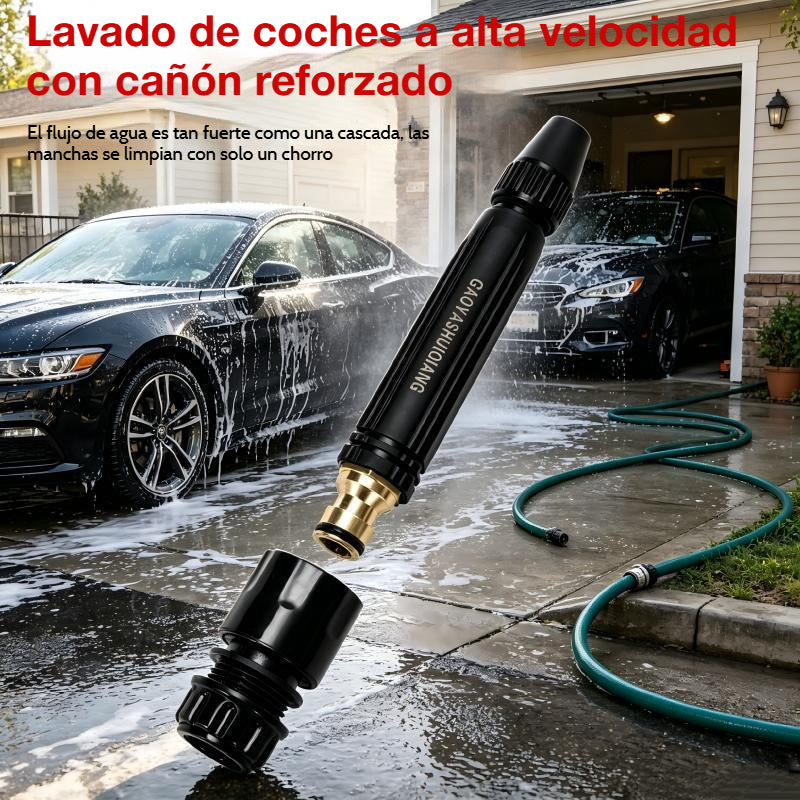 💧🚗Nueva boquilla de lavado de autos de alta presión, universal para regar flores, lavar autos y limpiar el suelo