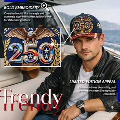 🧢💯Gorra de edición limitada del 250 aniversario